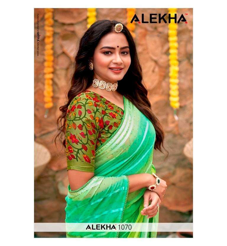 alekha 1070 vol 1 weightless saree