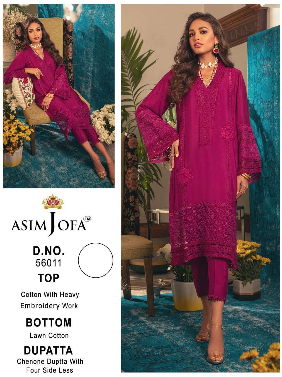 asim jofa d no 56011 heavy cotton suit