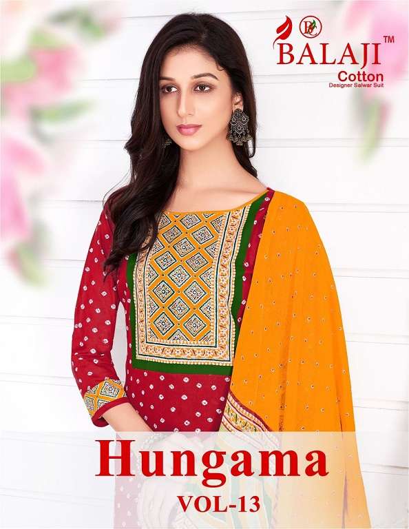 Balaji Hungama Vol-13 Pure Cotton suit