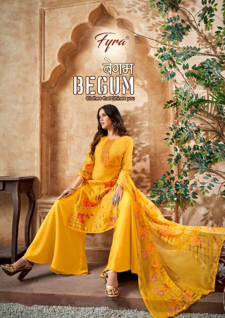 fyra begum series 928001-928010 pure soft cotton suit 