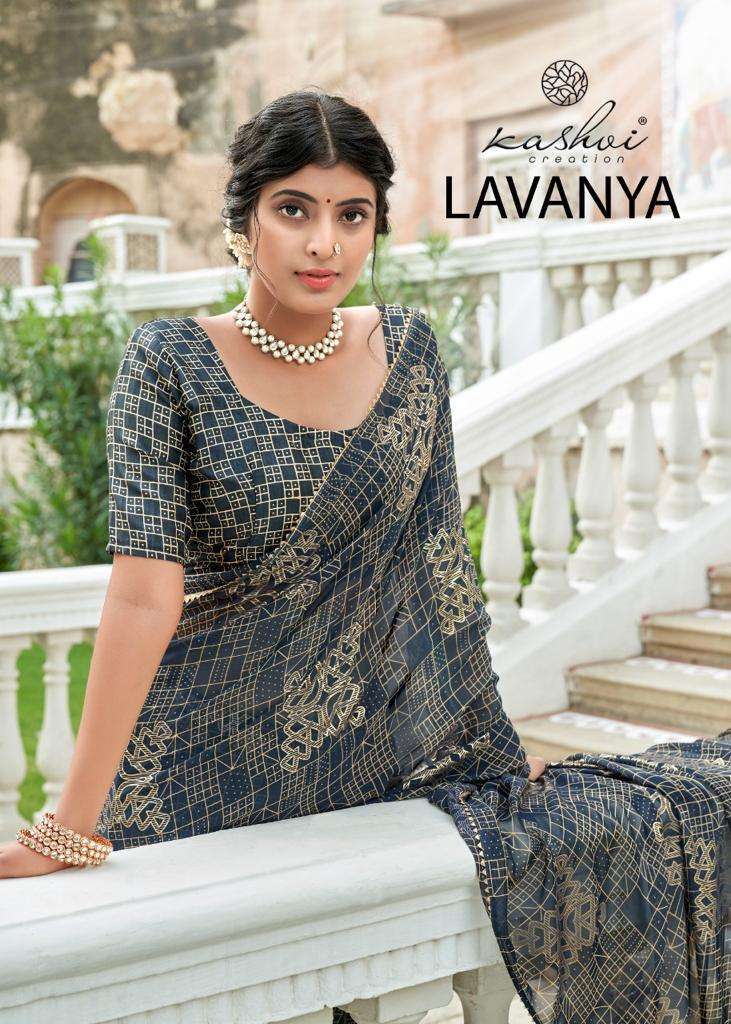 kashvi lavanya series 53001-53012 weightless saree