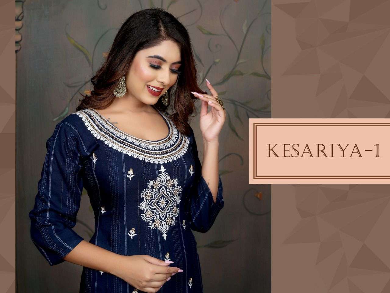 kesariya series 101-106 finest quality readymade suit 