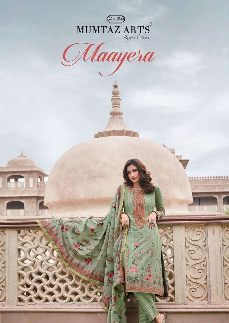 maayera by mumtaz arts lawn cotton embroidery fancy salwar kameez