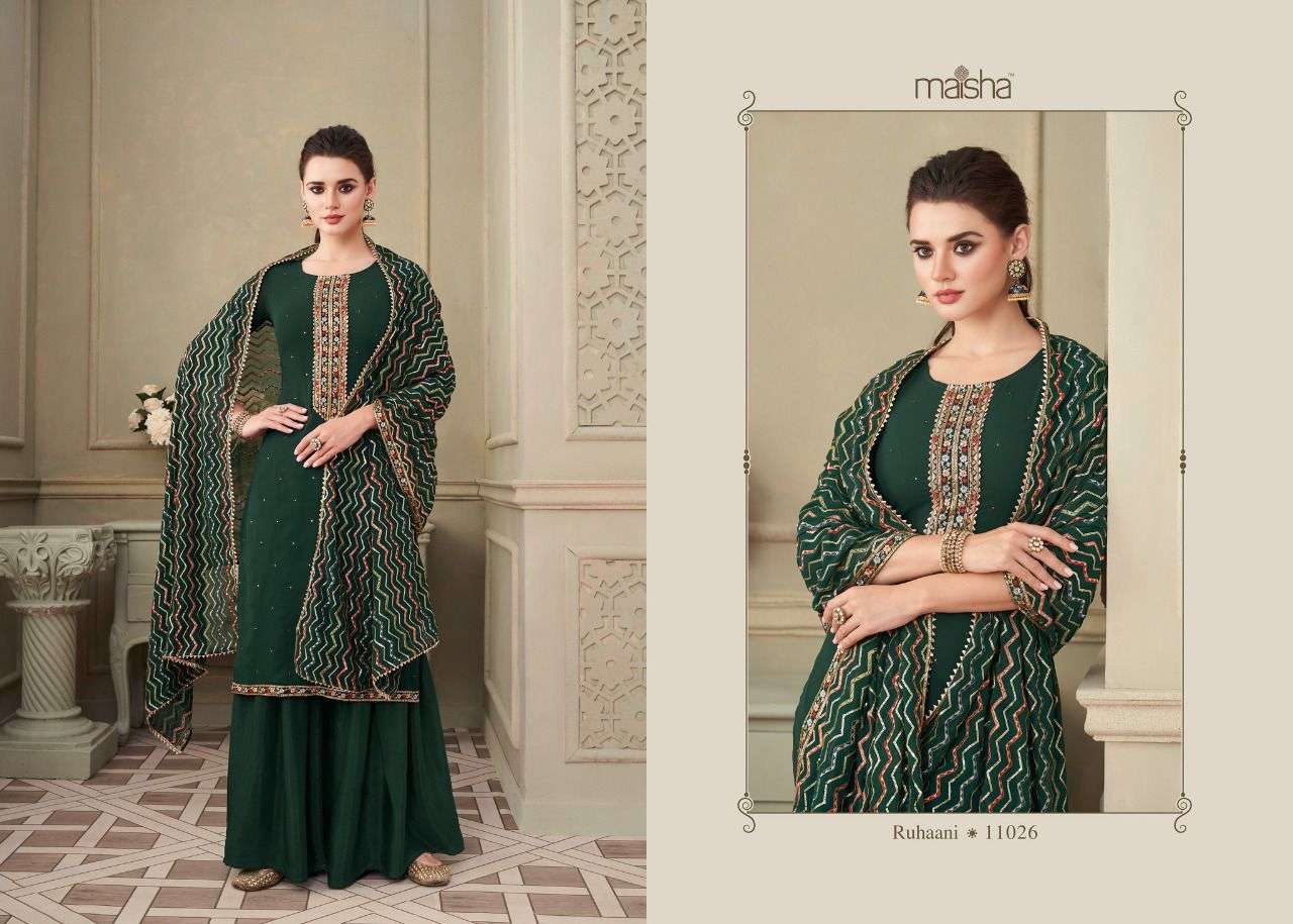 MAISHA RUHAANI PREMIUM GEORGETTE SUIT 