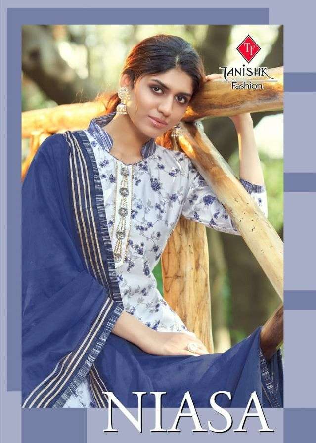 niasa by tanishk viscose modal fancy dress materials