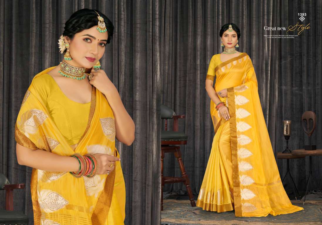 riwazo meera vol 3 series 1393-1398 cotton stone work saree