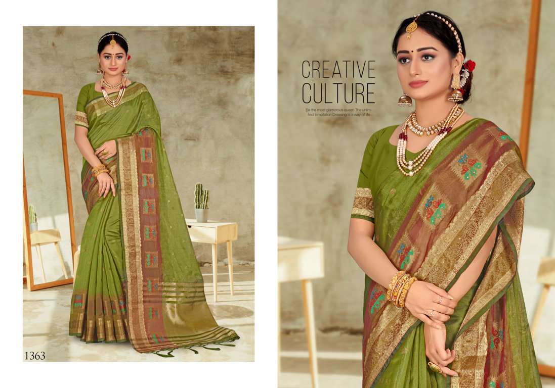 riwazo navya series 1363-1368 organza saree