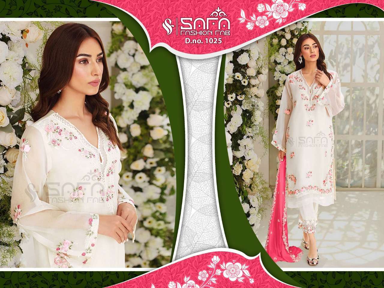 safa 1025 heavy georgette readymade suit