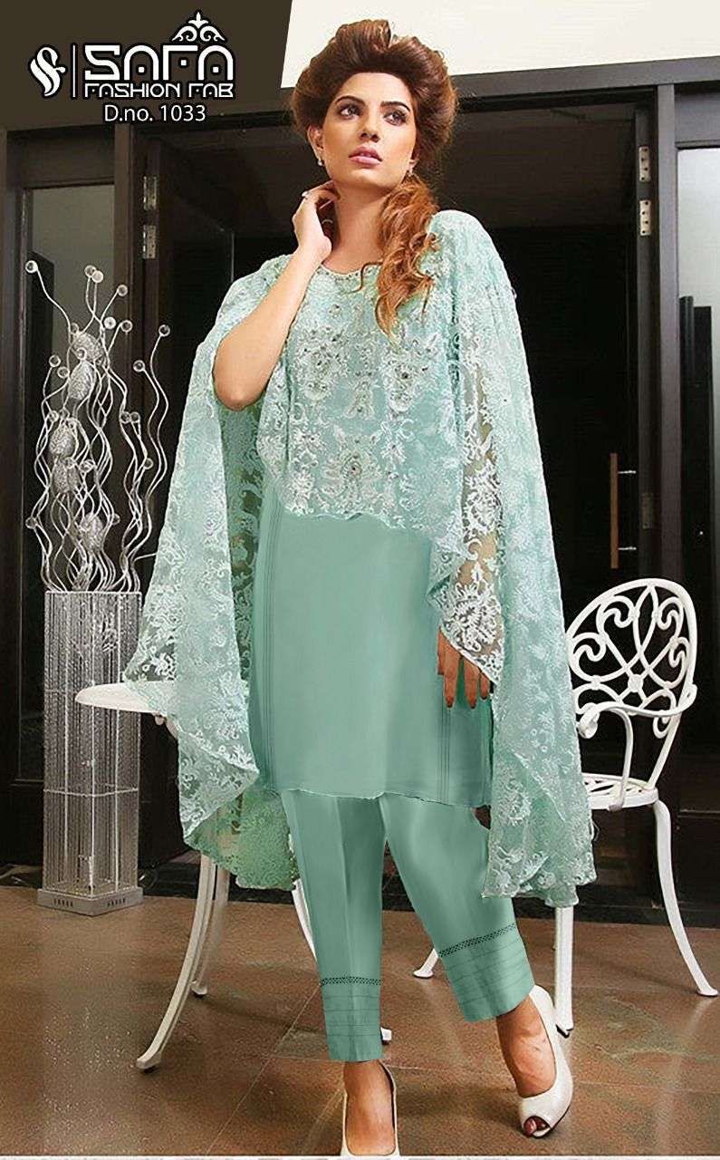 safa fashion 1033 heavy georgette pakistani kurti 