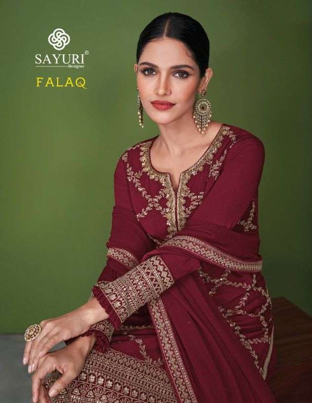 sayuri falaq series 148-151 real georgette readymade suit