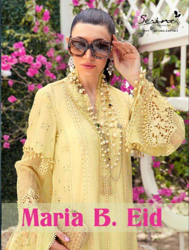 serine maria b eid series 49001-49005 lawn cotton suit