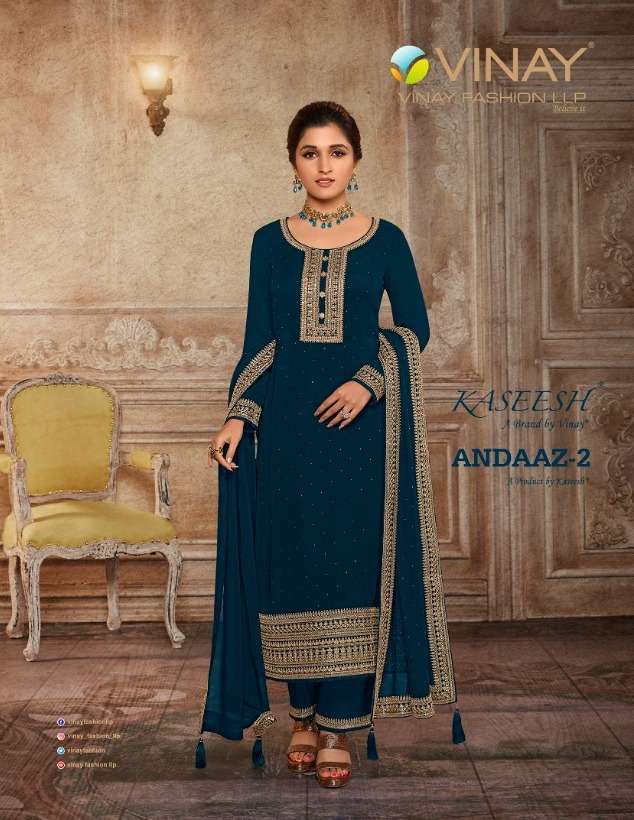 vinay andaaz vol 2 series 60991-60998 georgette suit 