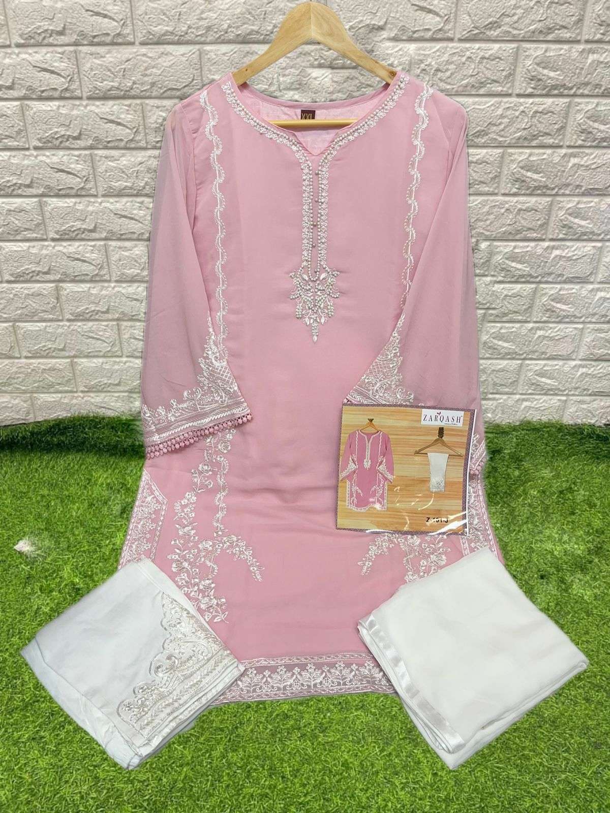 Zarqash Z-101 Ziva faux georgette kurti