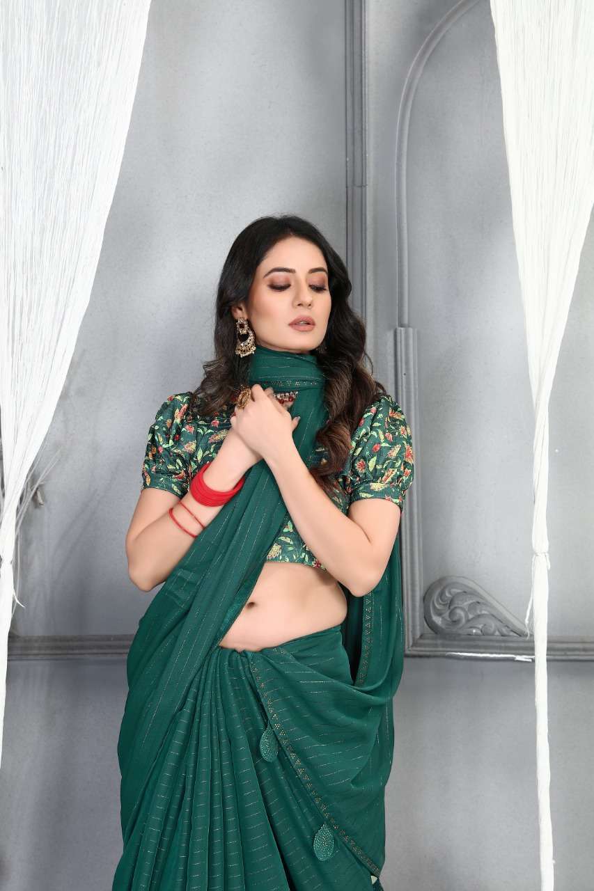 aaradhna vol 4 series 4001-4006 moss silk saree