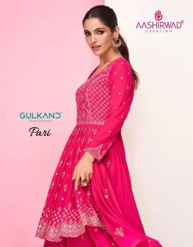 aashirwad gulkand pari series 9300-9304 real georgette suit