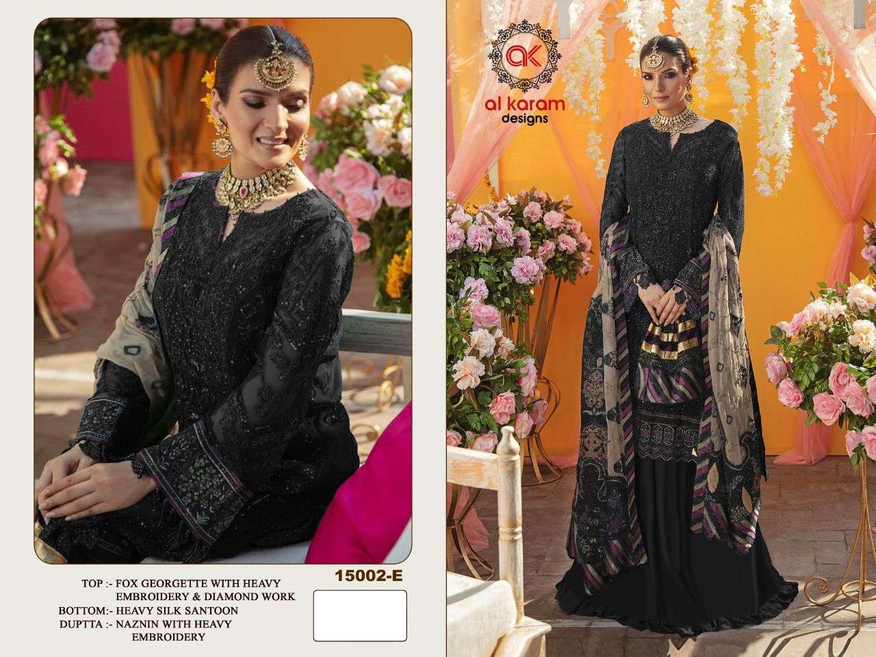 ALKARAM VOL-35 145002 DESIGNER HEAVY GEORGETTE SUIT