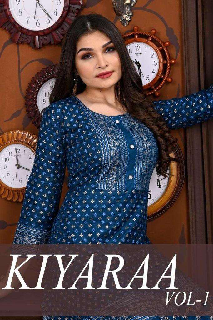 beauty queen kiyaraa vol 1 heavy rayon ghaghri style kurti 