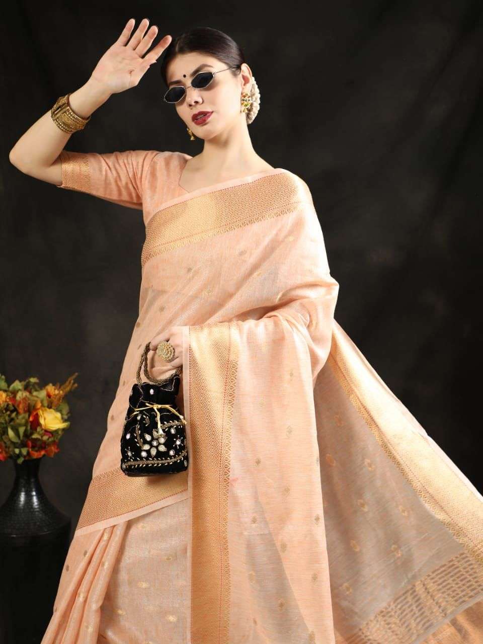 BT-10 DESIGNER SILK WEAVING SAREE