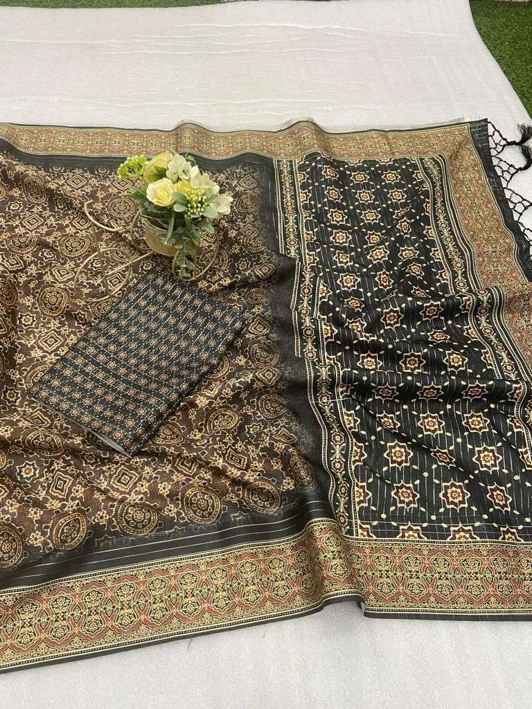 BT-52 DESIGNER KOTA DORIYA SELF WEAVING SAREE 