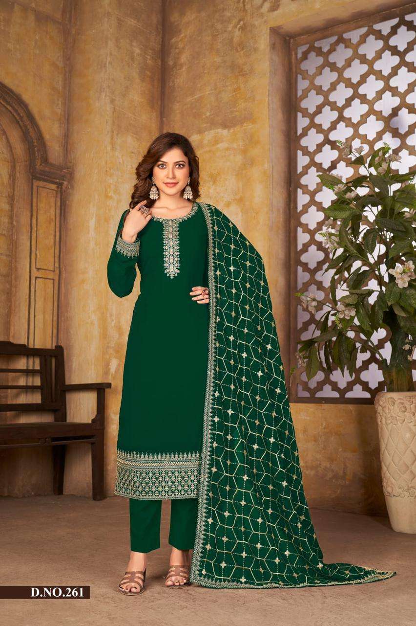 dani creation vaani vol 26 series 261-264 faux georgette suit