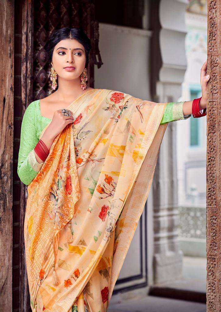 kashvi kishnaleela series 2361-2370 glory silk saree