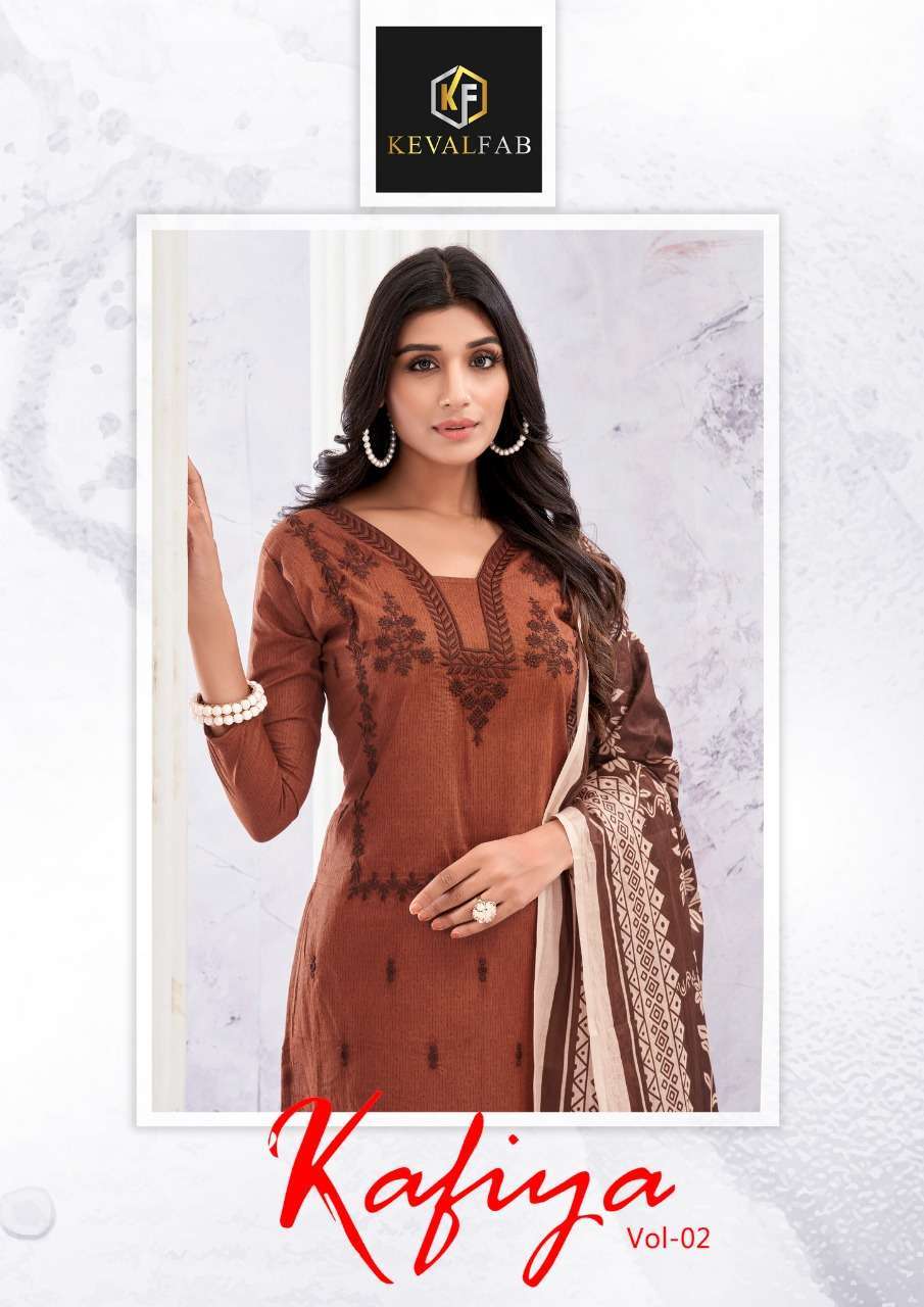 keval fab kafiya vol 2 series 2001-2006 cotton suit 