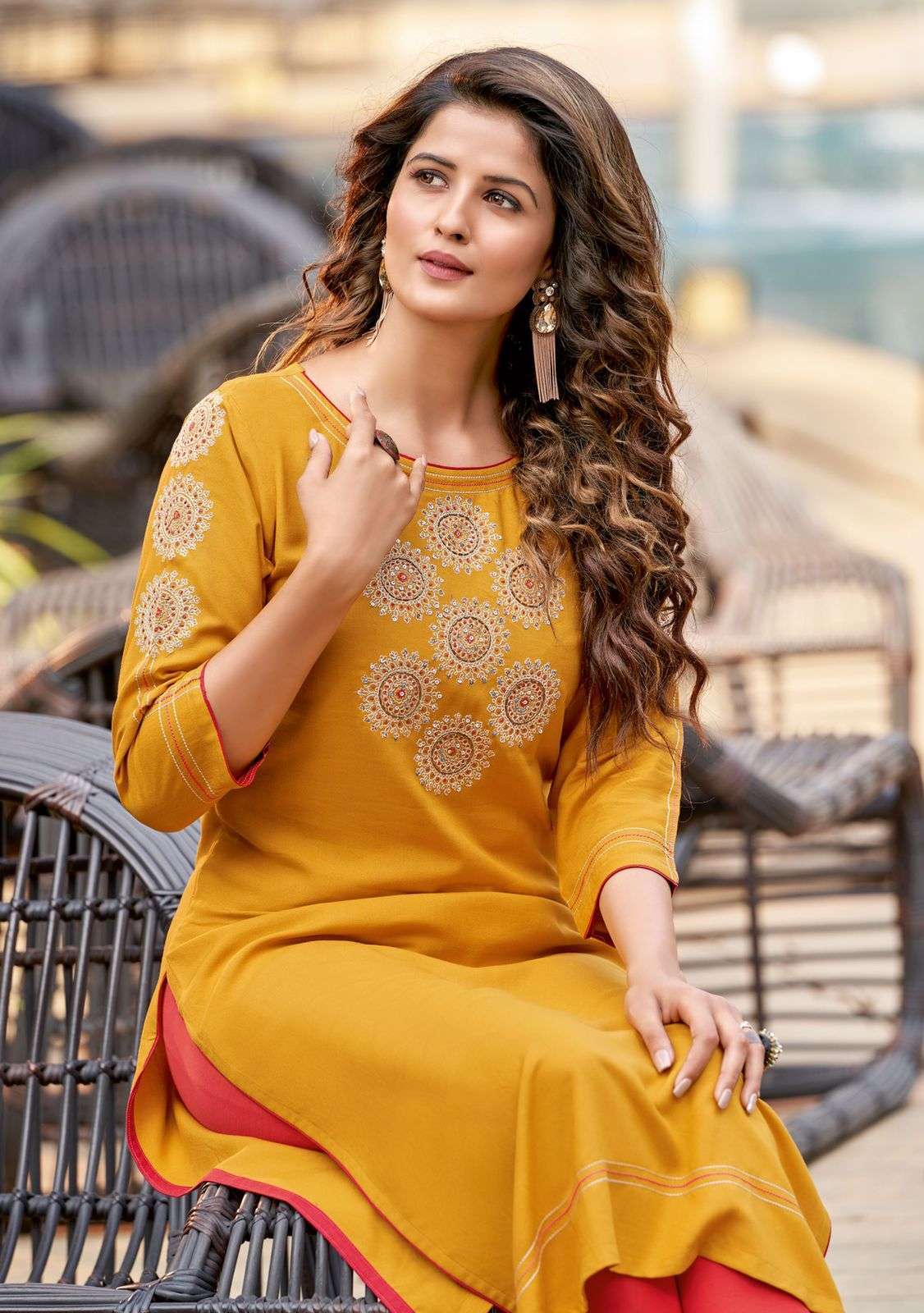 mittoo payal vol 18 series 255-260 heavy rayon kurti 