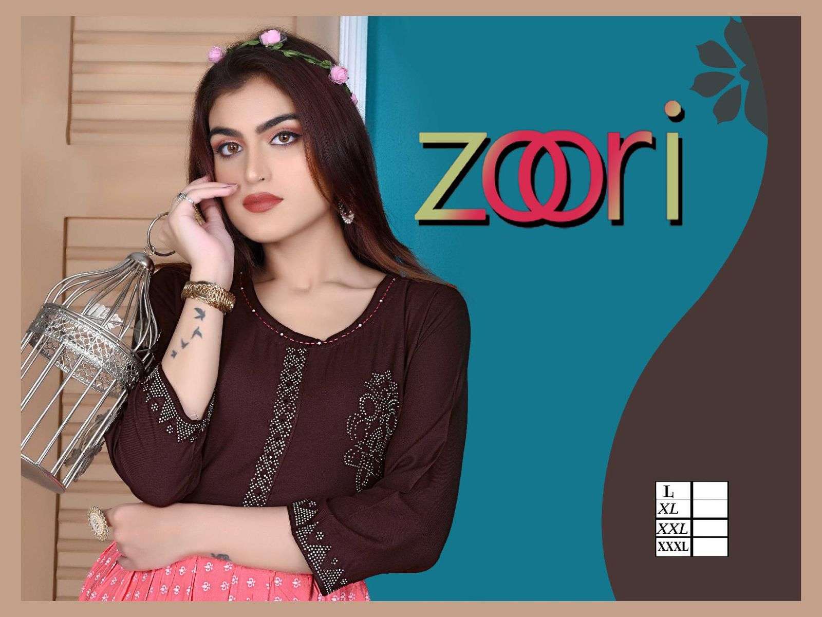 new riyaa zoori vol 1 heavy rayon kurti