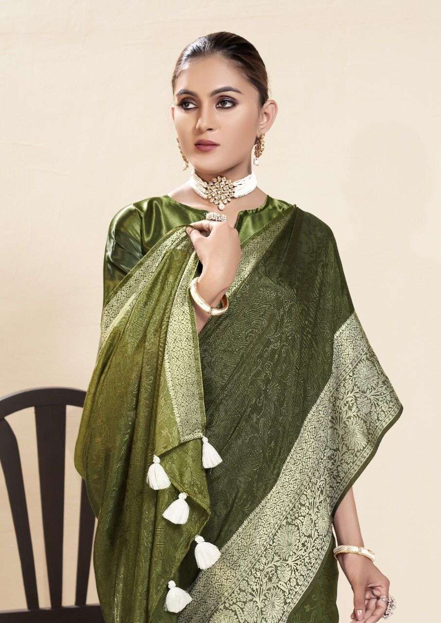 NORAH DESIGNER SILK JACQUARD SAREE 