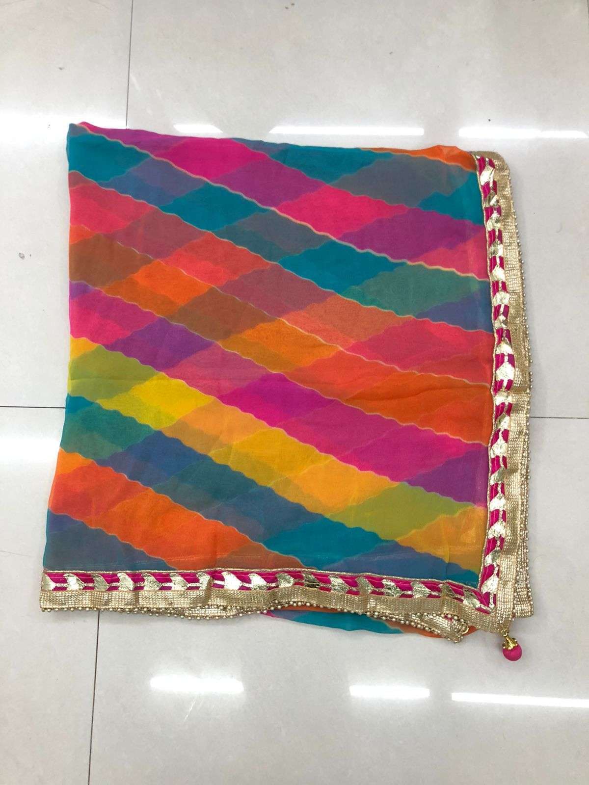 prg 008 chiffon lehariya dupatta 