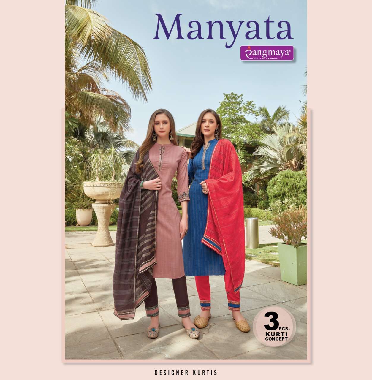 rangmaya manyata series 101-101-108 fancy readymade suit 