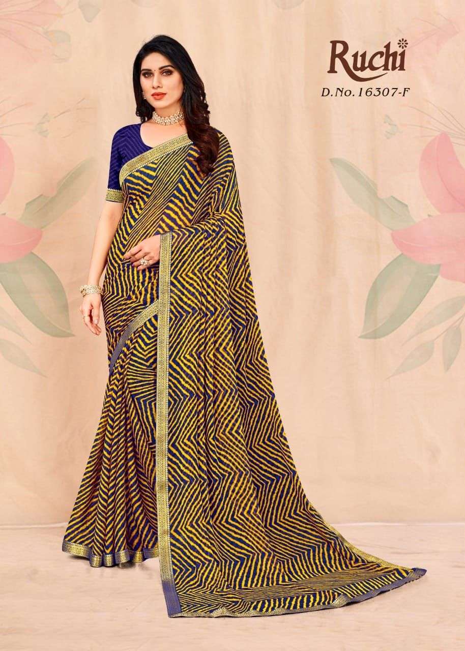 ruchi simayaa series 16307 chiffon saree 