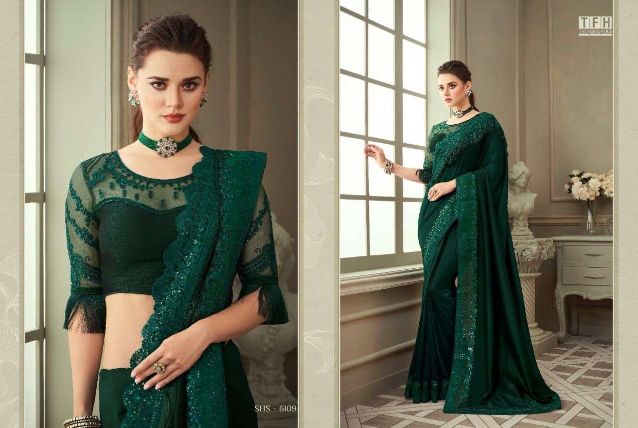 tfh shadow silk hit designs fancy silk saree