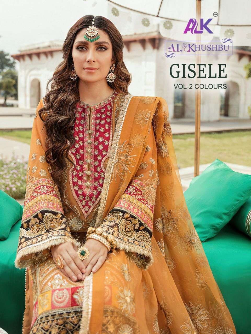 al khushbu gisele vol 2 colours series 2025 georgette suit 