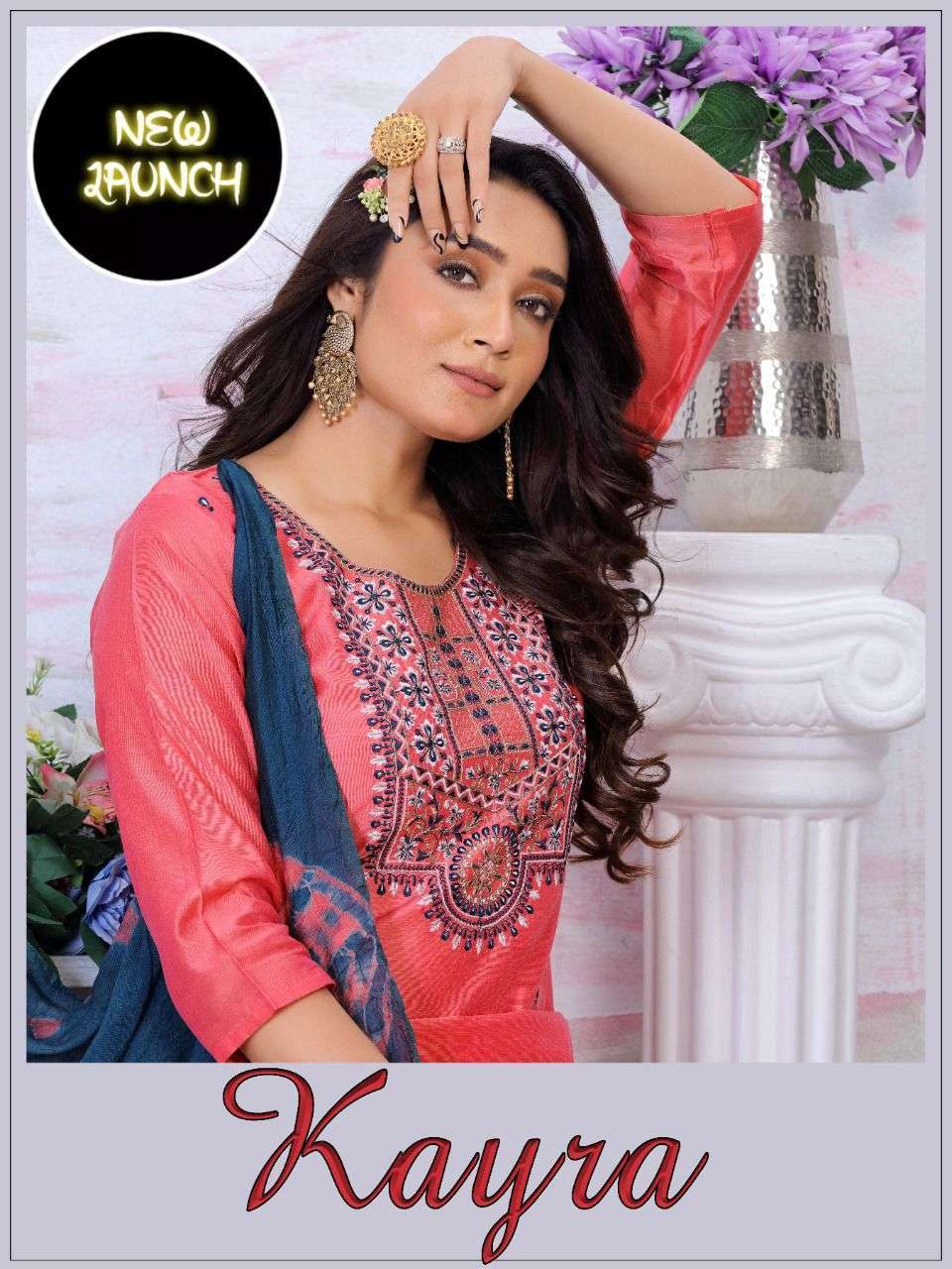 beauty kayra series 1001-1008 silk readymade suit 