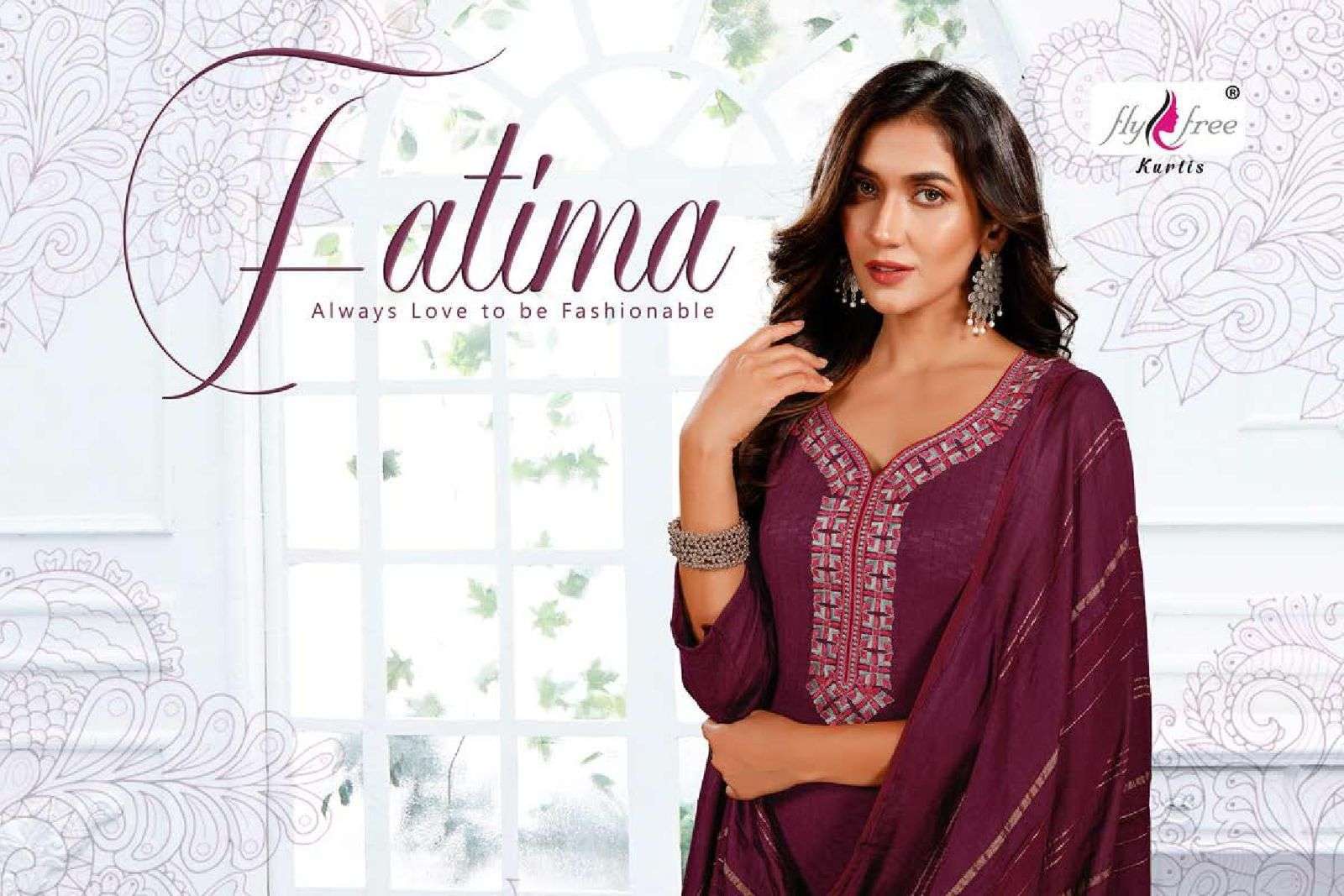 fly free fatima series 101-107 fancy readymade suit 