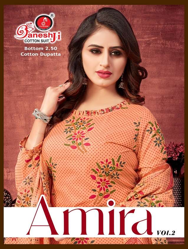 Ganeshji Amira Vol-2 series 2001-2008 pure cotton suit