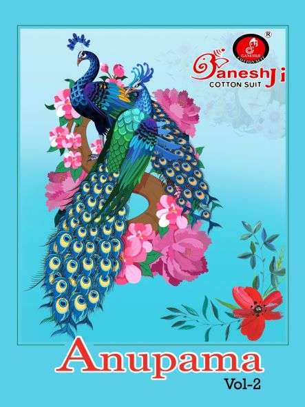 Ganeshji Anupama Vol-2 series 2001-2010 heavy cotton suit