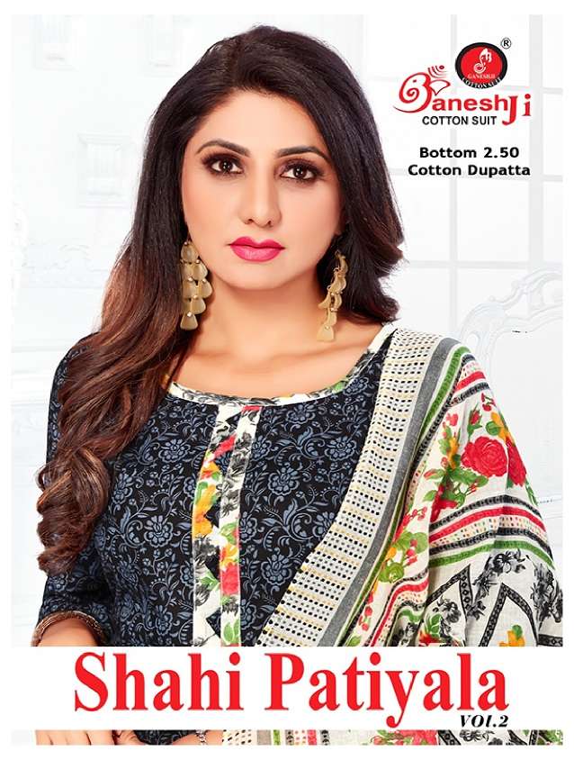 Ganeshji Shahi Patiyala Vol-2 series 2001-2010 pure cotton suit