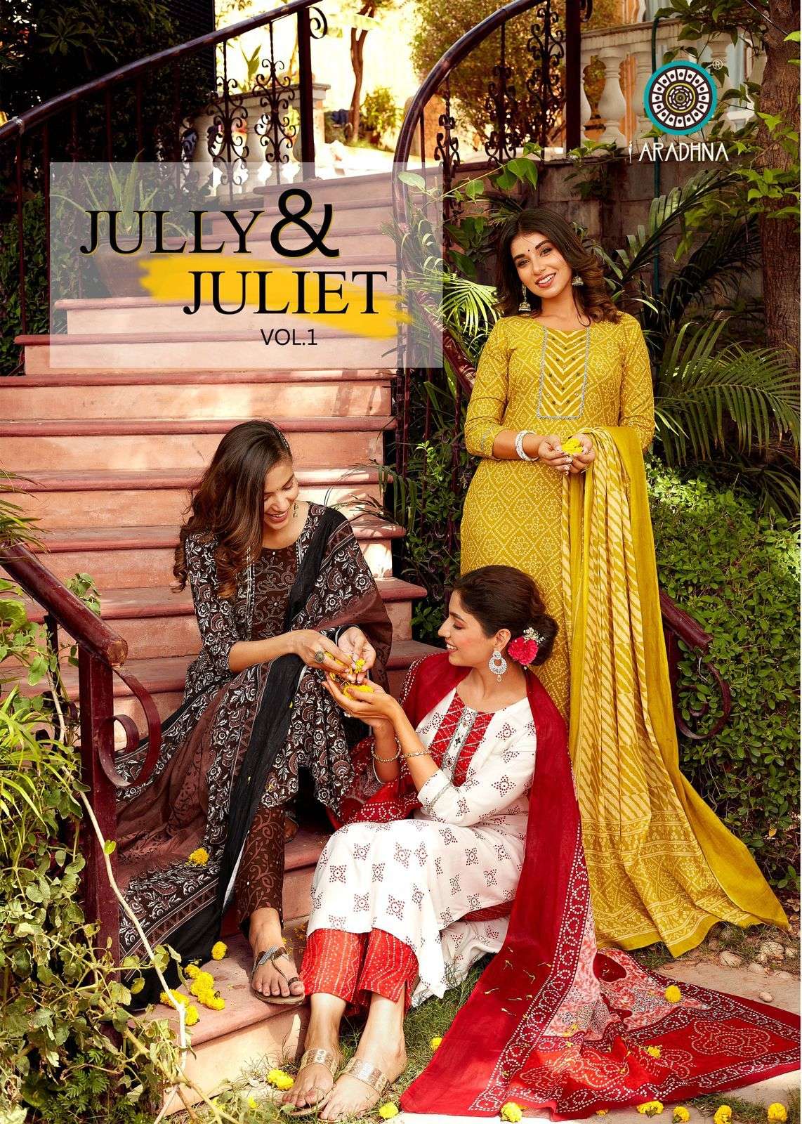 jully & juliet vol 1 designer rayon readymade suit 