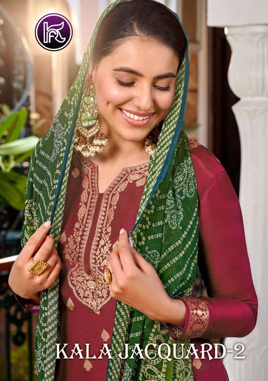 kala jacquard vol 2 series 6001-6006 korex silk suit 