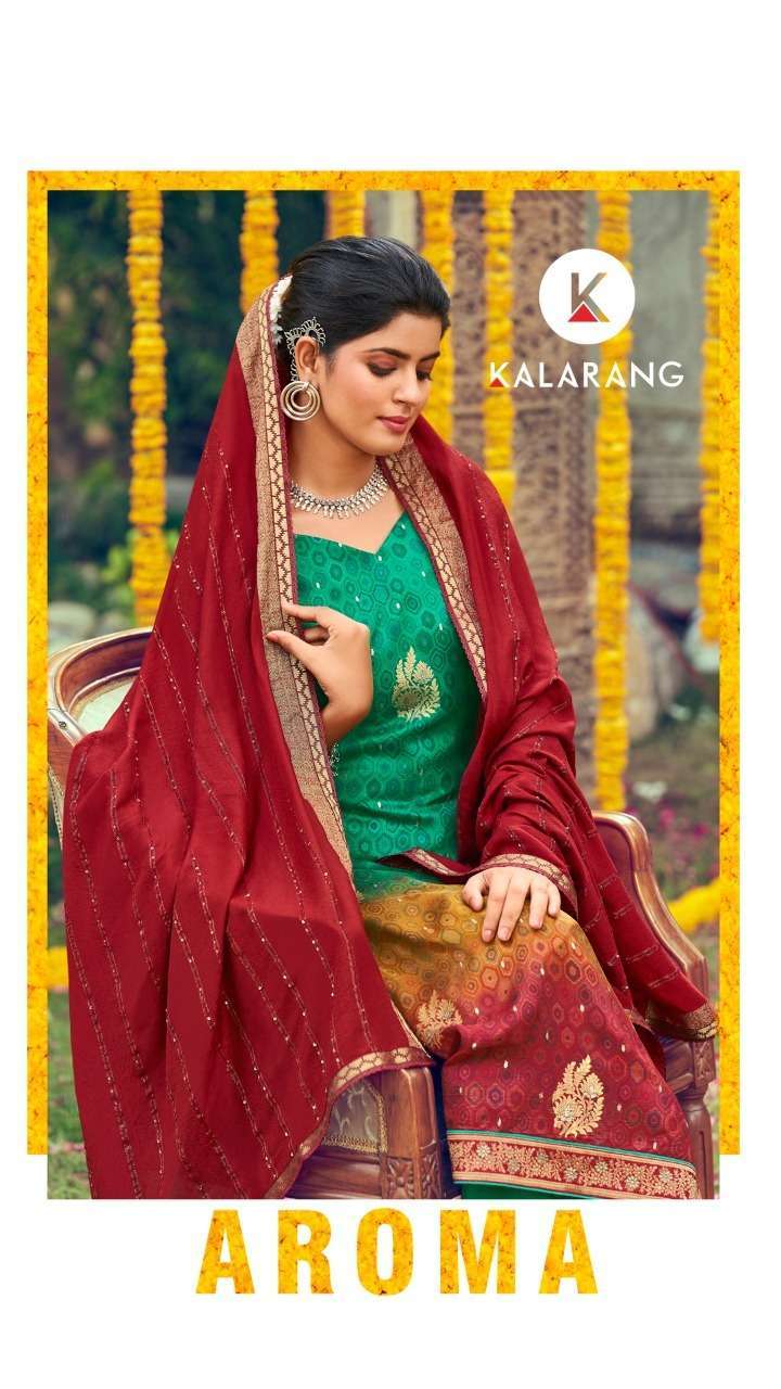 kalarang aroma series 4501-4504 pure russian dola jacquard suit 