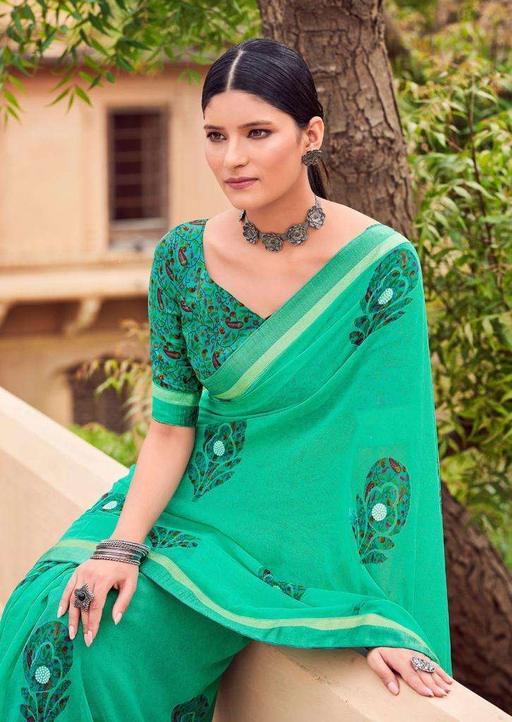 kashvi sunheri series 2471-2880 georgette saree