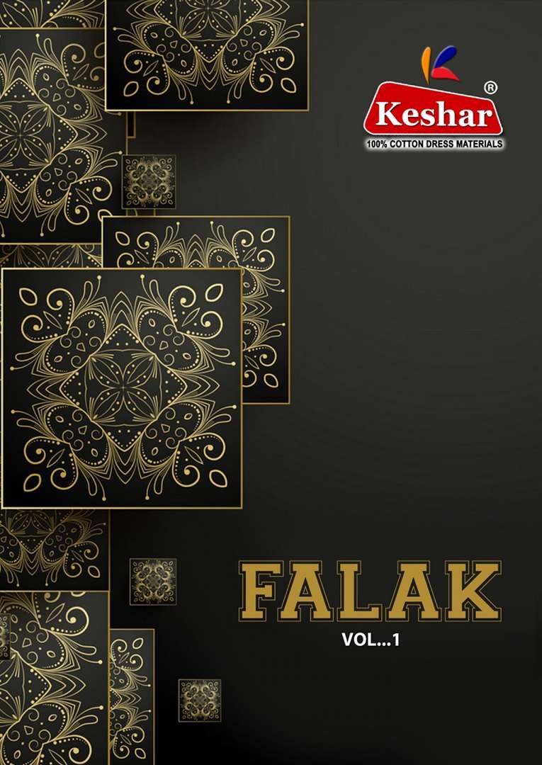 Keshar Falak Vol-1 series 1001-1010 heavy cotton suit