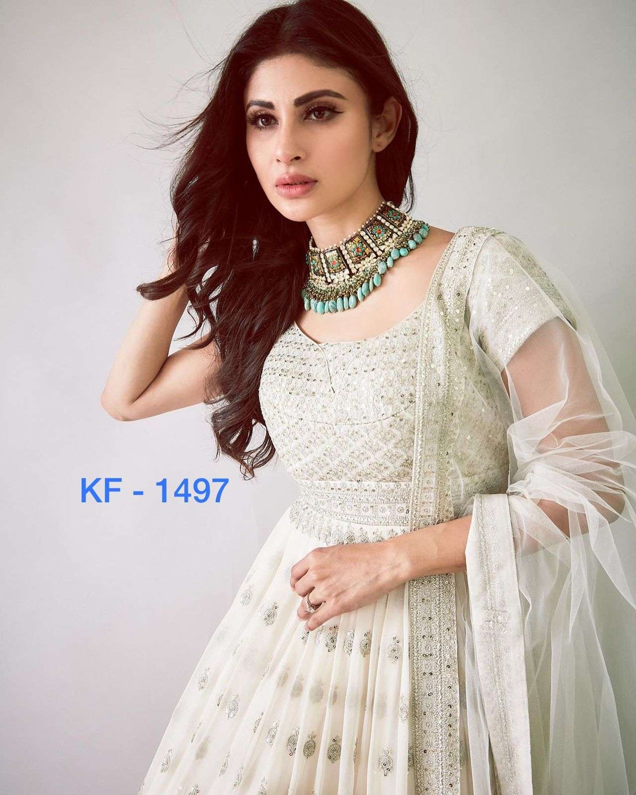 kf-1497 bt-13 designer heavy georgette suit 