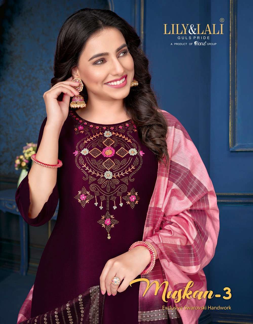 lily & lali muskan vol 3 series 10151-10158 bember silk suit 