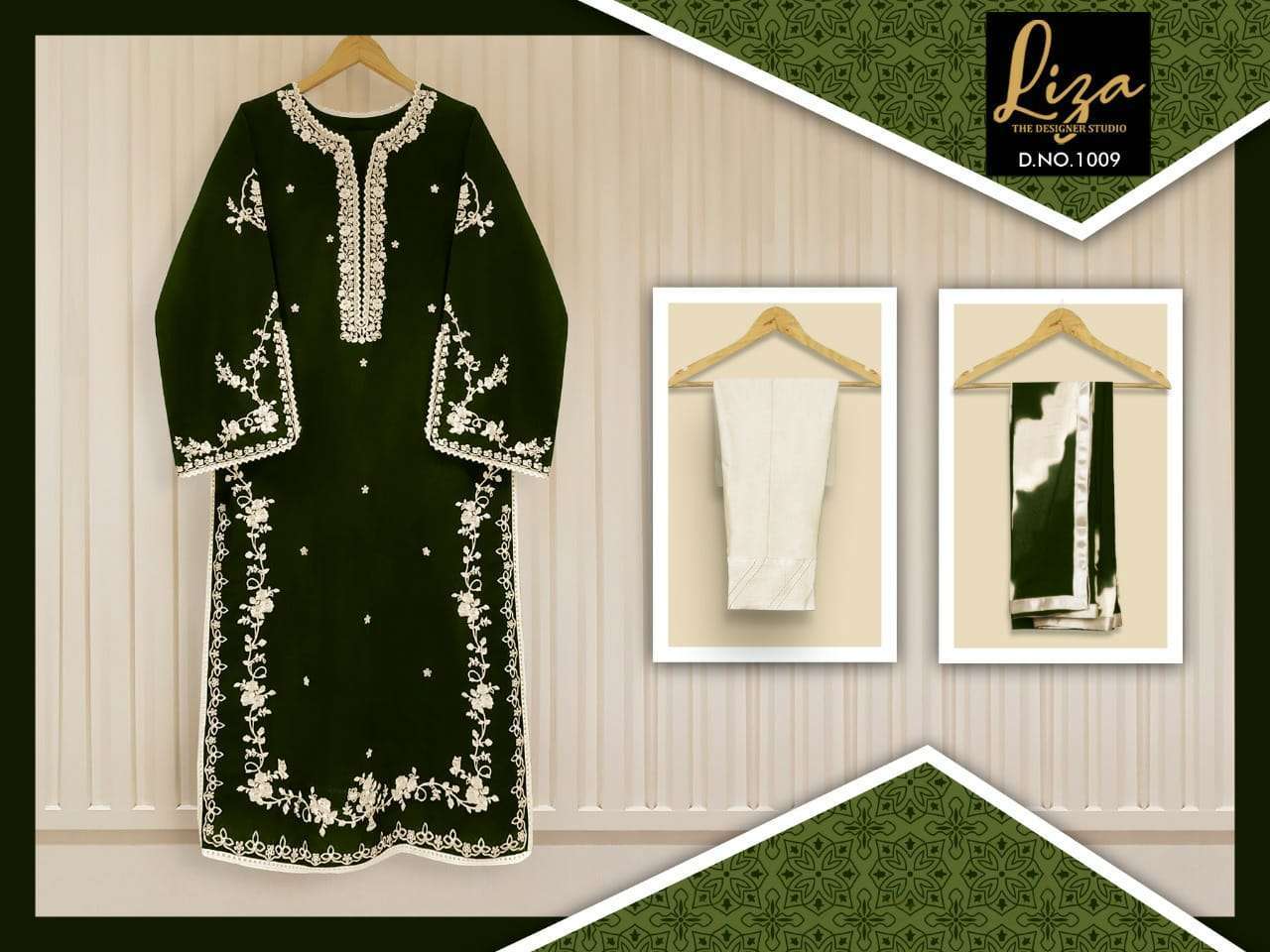 liza 1009 pure georgette readymade suit