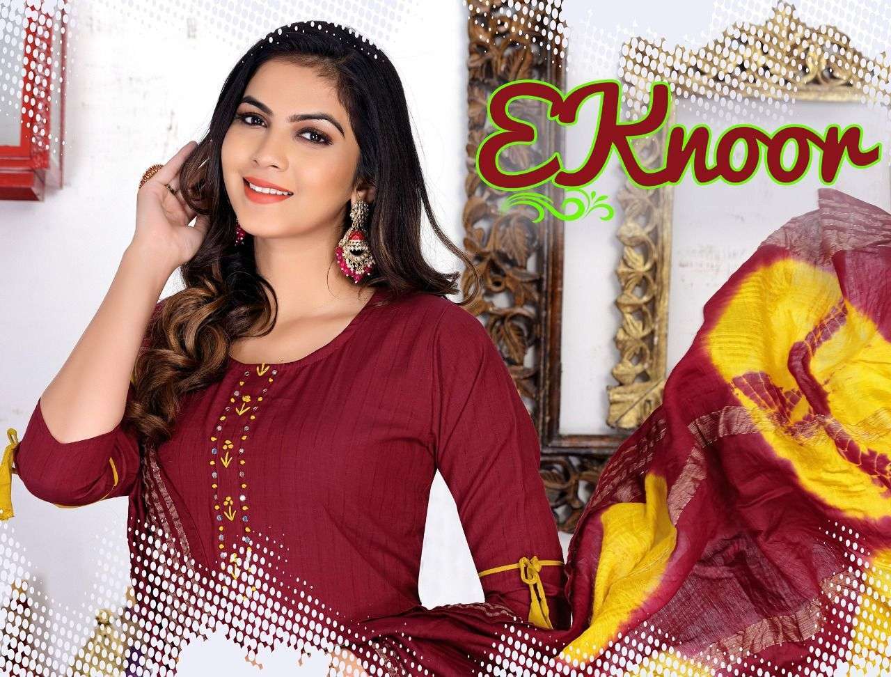 new riyaa eknoor series 8041-8046 17 kg rayon suit