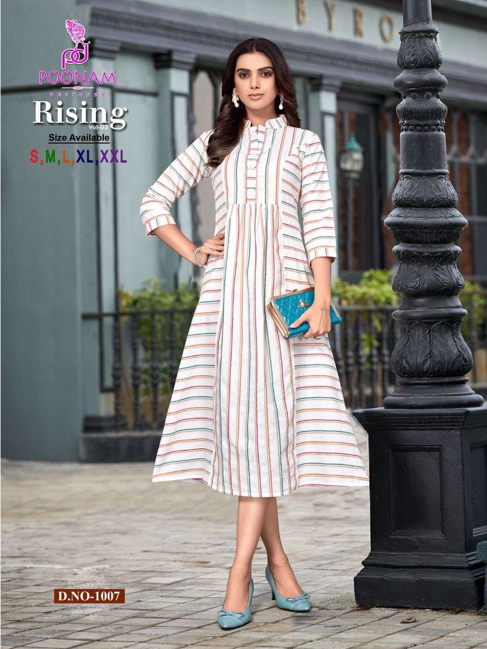 rising vol 2 designer pure cotton kurti