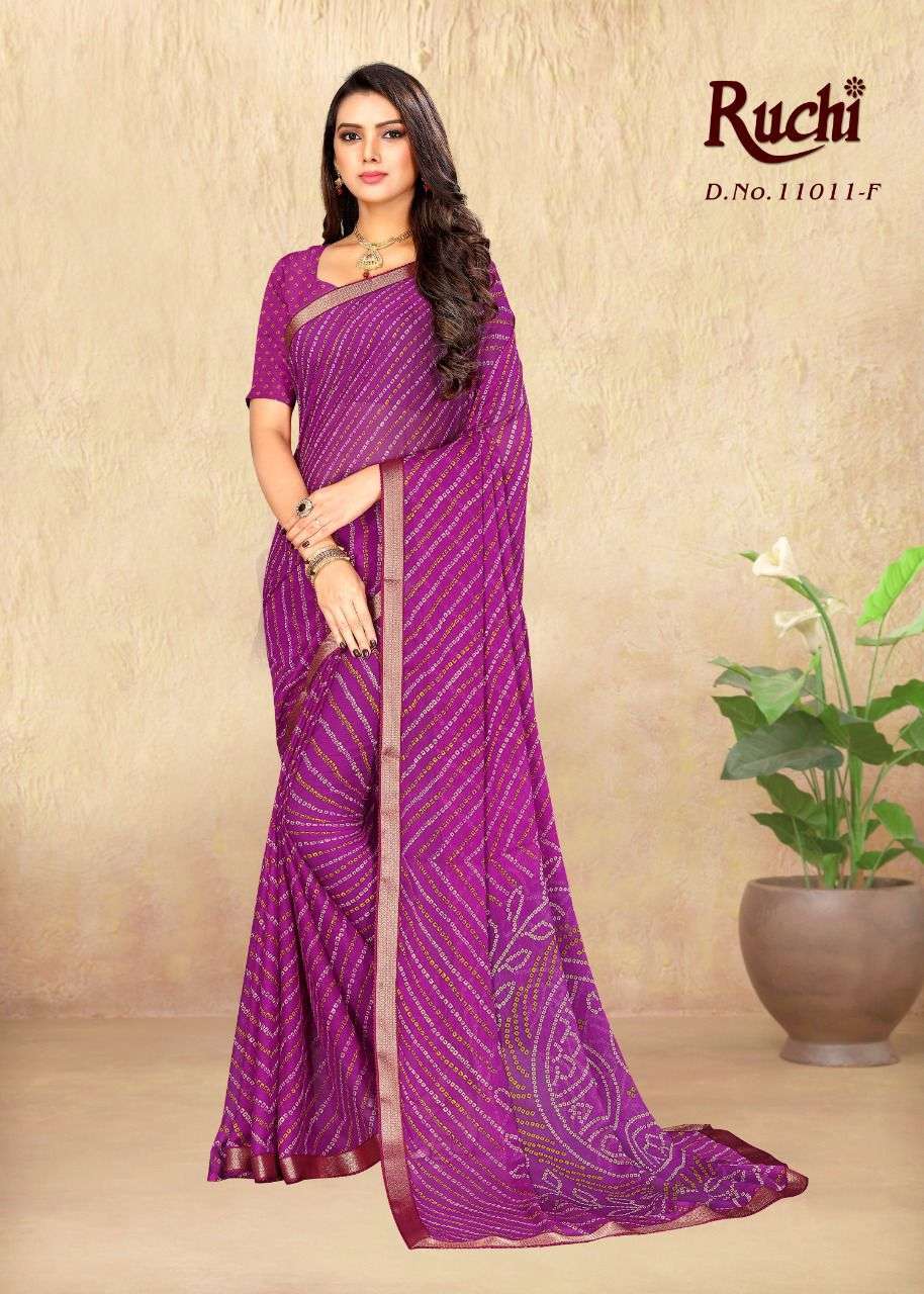 ruchi simaya 110011 chiffon saree 